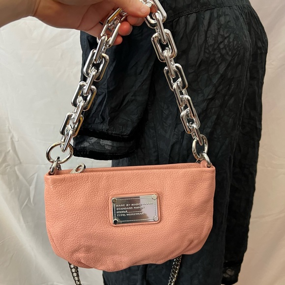 Marc Jacobs peach leather 3 way bag - Picture 10 of 16